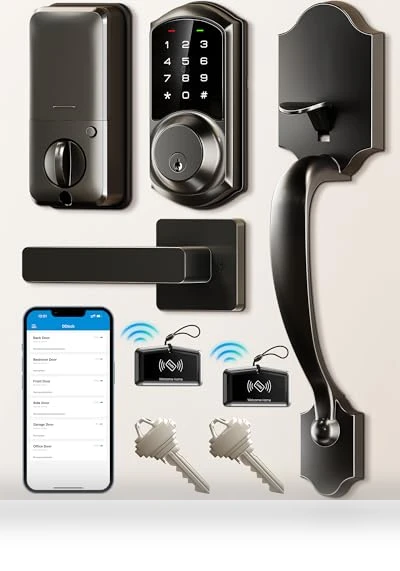 Smart Front Door Lock Set — Smart Home Security, Veise