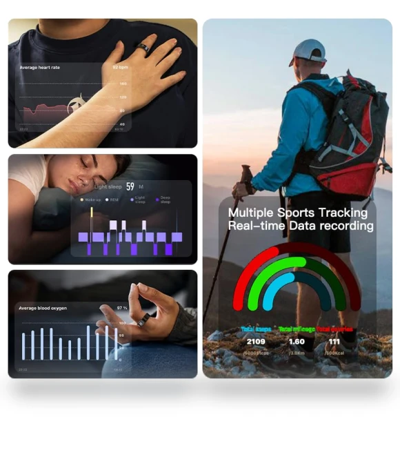 Smart Ring Health Tracker — Smart Rings, Telezim