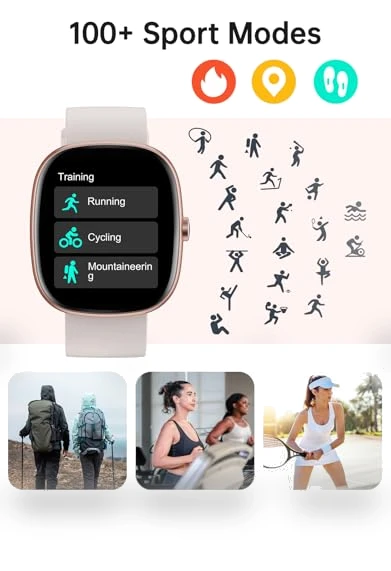 Smart Watch with Fitness Tracker — Smartwatches, HUAKUA