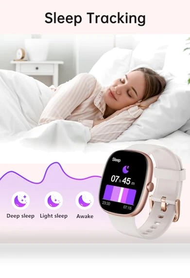 Smart Watch with Fitness Tracker — Smartwatches, HUAKUA