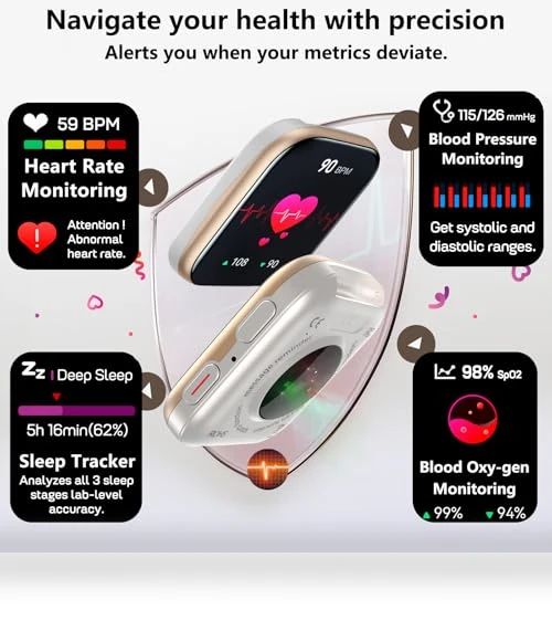 Smart Watch with Health and Fitness Tracking — Smartwatches, MorePro