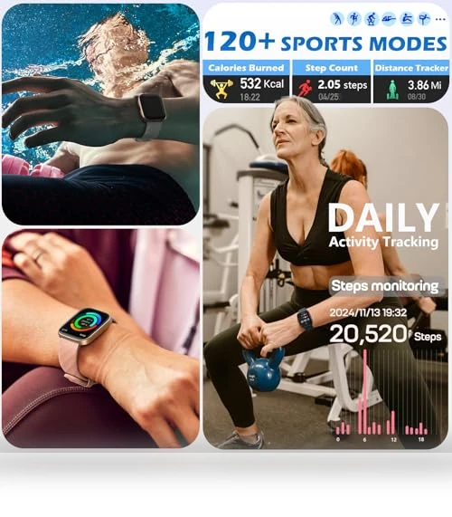 Smart Watch with Health and Fitness Tracking — Smartwatches, MorePro