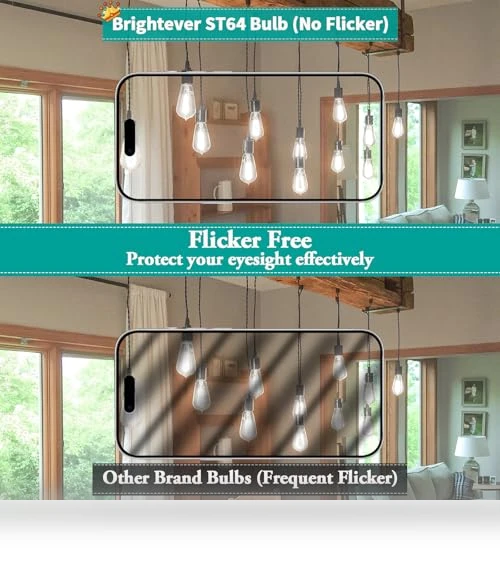 Vintage LED Edison Light Bulbs — Incandescent, Brightever