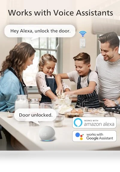 Wi-Fi Smart Lock with Handle — Smart Home Security, Philips