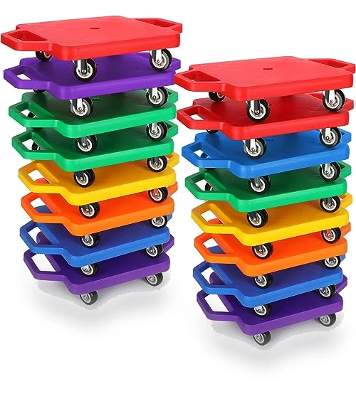 16 Pieces Scooter Boards with Handles — Push Scooters, Deekin