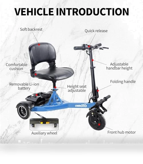 3 Wheel Mobility Scooter — Push Scooters, CEMOTO