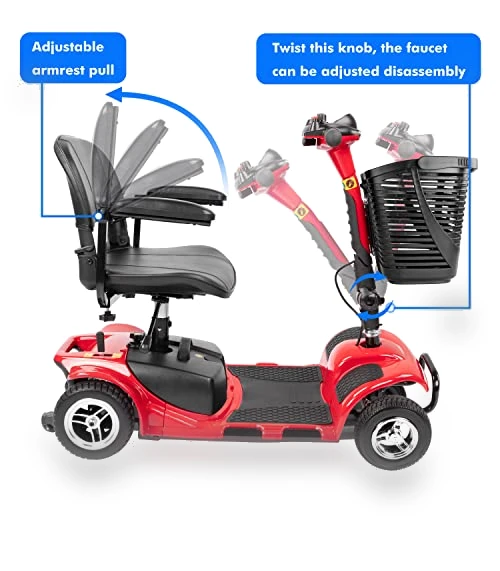 4 Wheel Mobility Scooter — Electric Self-Balancing Scooters, FERBAM