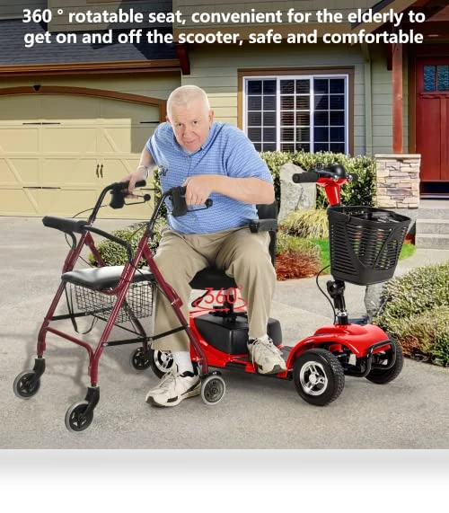 4 Wheel Mobility Scooter — Electric Self-Balancing Scooters, FERBAM
