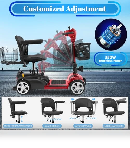 4 Wheels Mobility Scooter — Mobility Scooters, Ecomobi