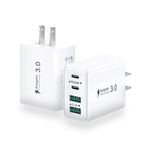 40W 4-Port USB C Wall Charger — Chargers, BECHAGE