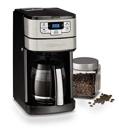 Automatic Grind and Brew 12-Cup Coffeemaker — Electric Blade Coffee Grinders, Cuisinart