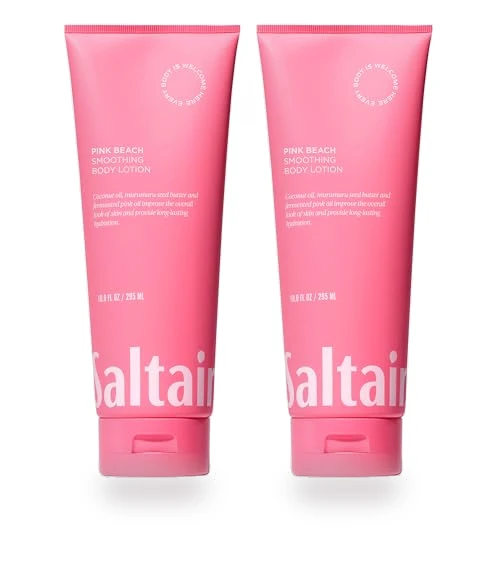 Body Lotion - 2 Pack Moisturizing Lotion For Dry Skin — Nourishing Body Creams, Saltair