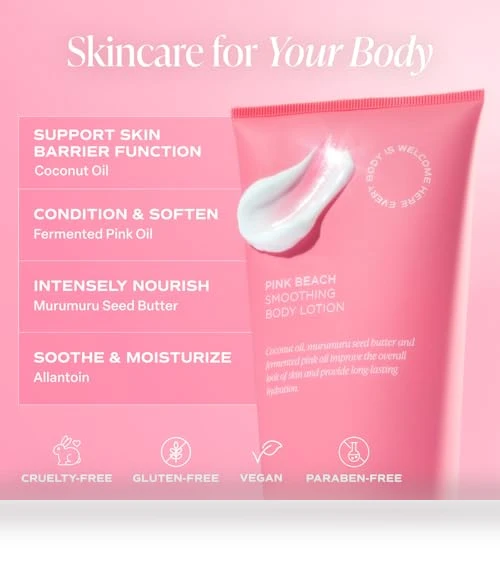 Body Lotion - 2 Pack Moisturizing Lotion For Dry Skin — Nourishing Body Creams, Saltair