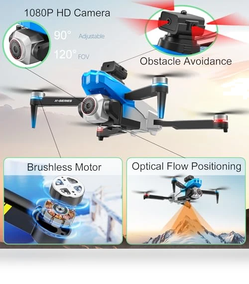Brushless Drone with Camera — Drones, Weavixol
