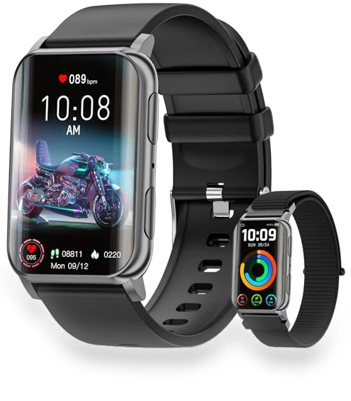 Curved Screen Fitness Tracker — Smartwatches, Mingdaln