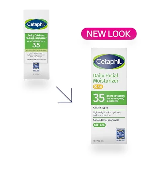 Daily Oil Free Facial Moisturizer with SPF 35 — Sets & Kits, Cetaphil