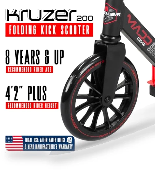Folding Kick Scooter — Push Scooters, Madd Gear