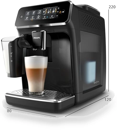 Fully Automatic Espresso Machine with LatteGo Milk Frother — Coffee & Espresso Combos, Philips