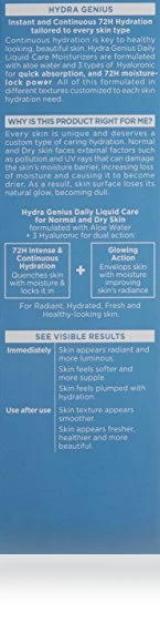 Hydra Genius Daily Liquid Care Oil-Free Face Moisturizer — Nourishing Body Creams, L'OREAL PARIS