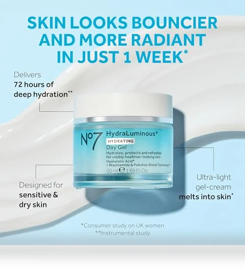 Hydrating Day Gel Moisturizer — Creams & Moisturizers, No7