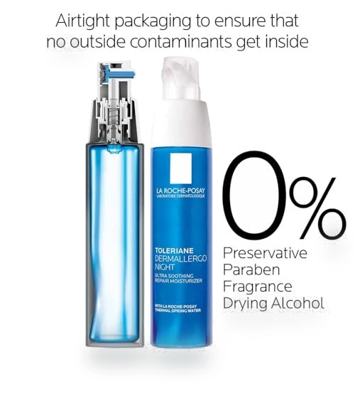 Intense Soothing Night Cream for Face — Nighttime Moisturizers, La Roche-Posay