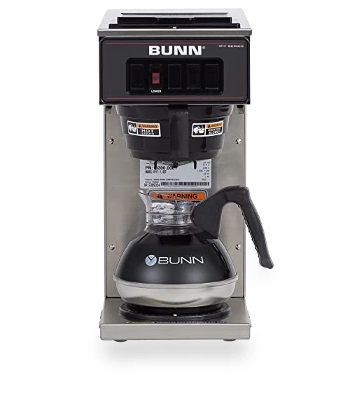 Pourover Coffee Brewer with 1-Warmer — Brewing Excellence, BUNN