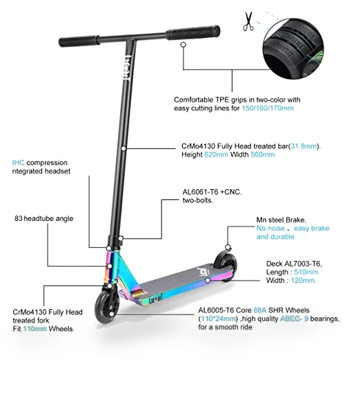 Professional Scooter-Trick Scooter — Stunt Scooters, Limit