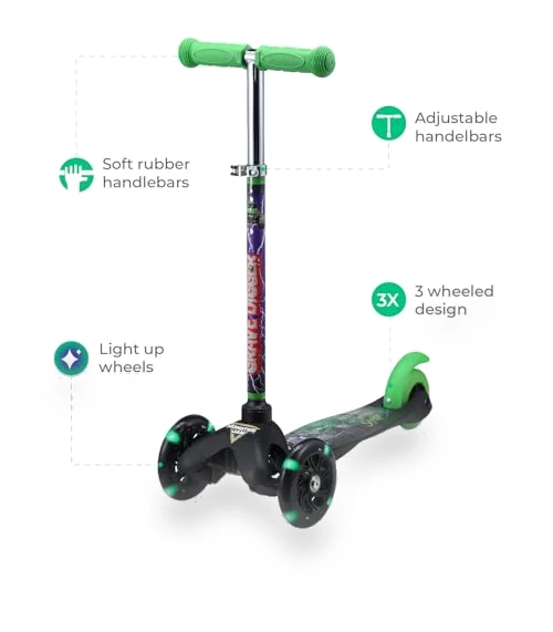 Self Balancing Kick Scooter with Light Up Wheels — Electric Vehicles, Voyager
