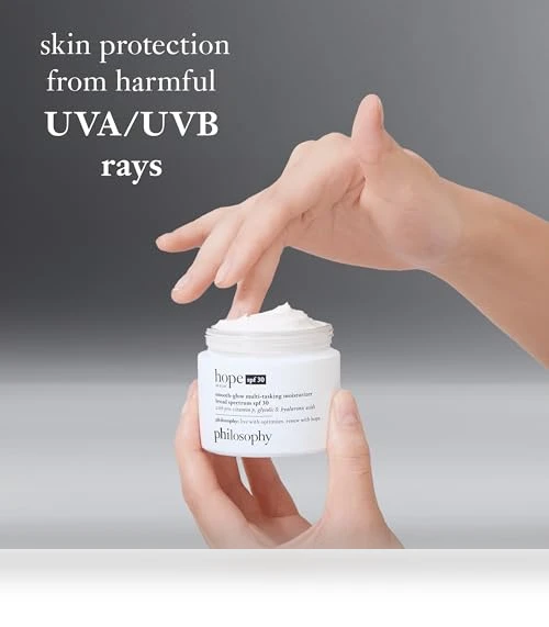 Smooth-Glow Multi-Tasking Face Moisturizer + SPF 30 — Facial Hydration, philosophy