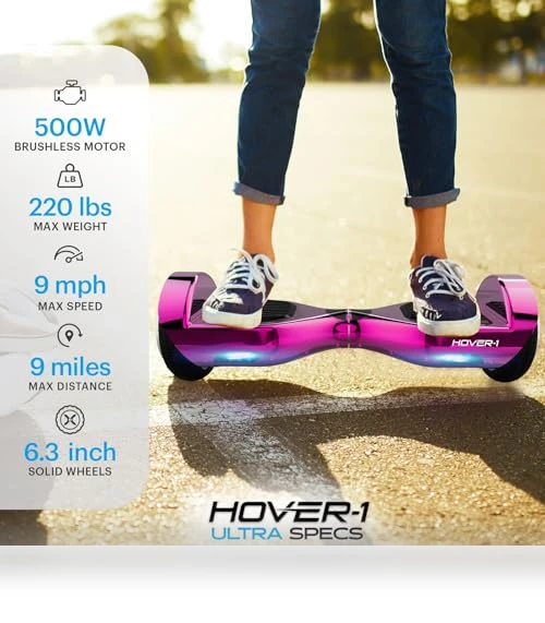 Ultra Electric Hoverboard — Electric Self-Balancing Scooters, Hover-1