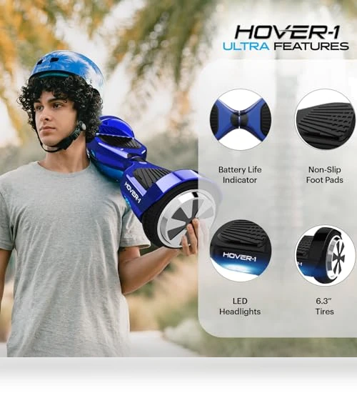 Ultra Electric Hoverboard — Electric Self-Balancing Scooters, Hover-1