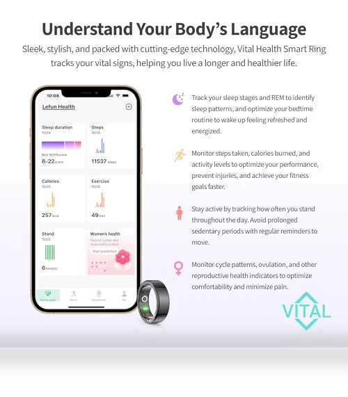 Vital Health Smart Ring — Smart Rings, Freeze2Trim