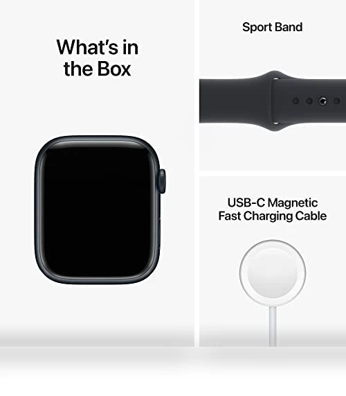 Watch Series 8 (GPS, 45mm) with Sport Band — Wearable Accessories, Apple