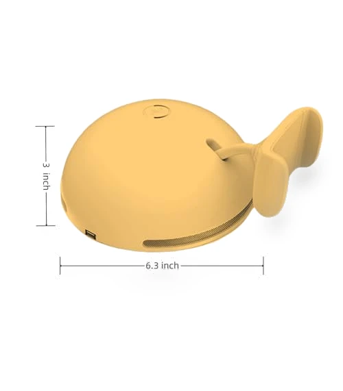 Whale-Shaped Air Purifier with Phone Holder — Portable Air Purifiers