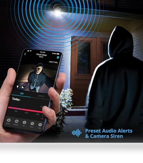 2-Way Audio 12 Channel DVR Video Home Security Camera System — Smart Home Security, Night Owl