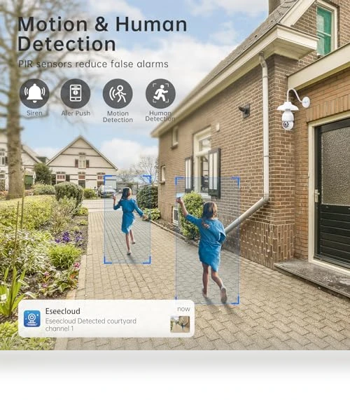 2K Light Bulb Security Camera — Smart Home Security, Noahtec