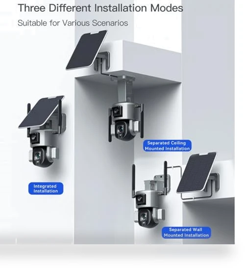 4K Security Camera Wireless Outdoor with Solar Panel — Security Cameras, Niview