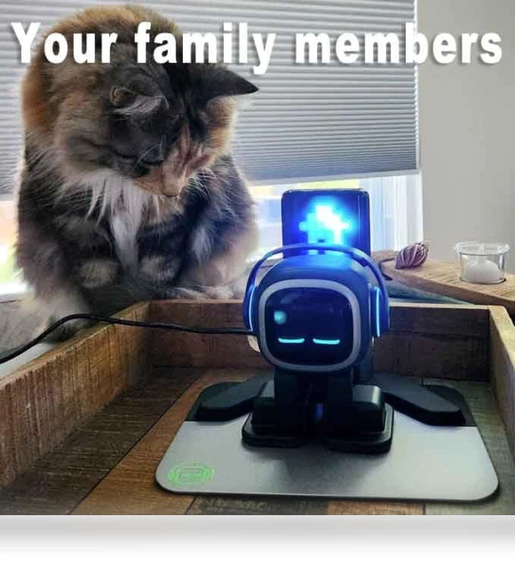 AI Desk Robot Companion — Cameras & Monitors, EMOPET