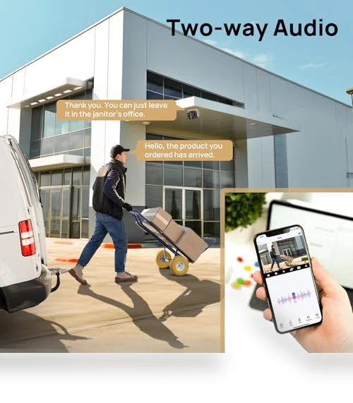 Dual-Lens PoE Security Camera — Security Cameras, PANOEAGLE