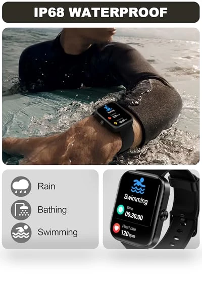 Fitness Smartwatch with Sleep/Heart Rate/spO2 Monitor — Smartwatches, Bambooinn