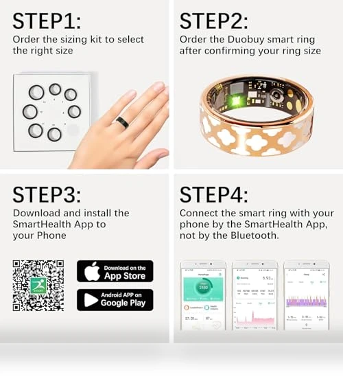 Fitness Tracker Ring — Smart Rings, spywkn