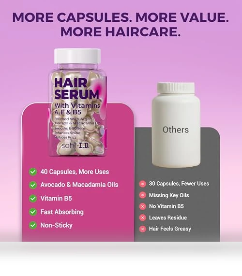 Hair Serum with Vitamins — Styling Treatments, sohl-I.D.