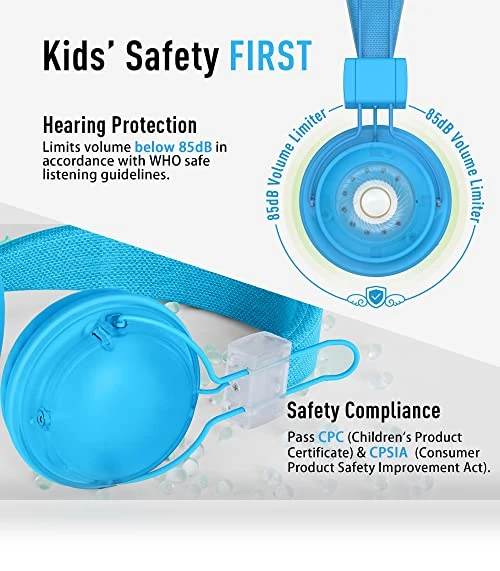 Kids Headphones Bulk 10-Pack for School Classroom K-12 — In-Ear Headphones, AILIHEN