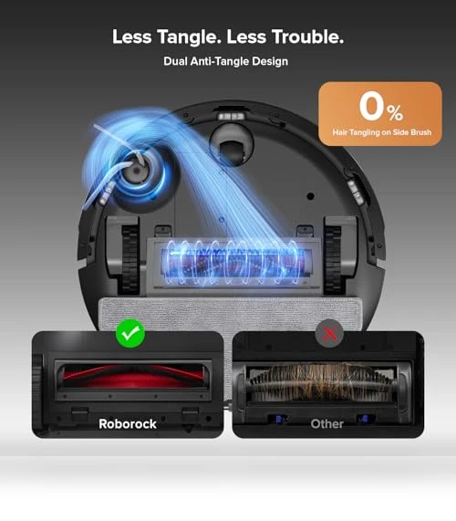 Robot Vacuum and Mop with Self-Emptying — Smart Cleaning Robots, Roborock