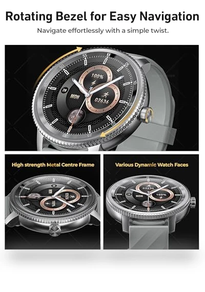 Rotatable Dial Smart Watch — Smartwatches, AOMIAO