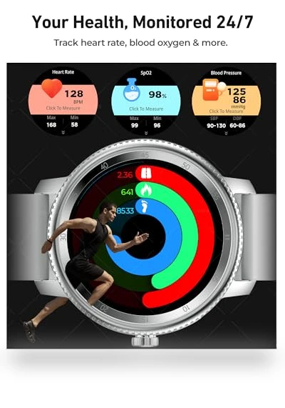 Rotatable Dial Smart Watch — Smartwatches, AOMIAO