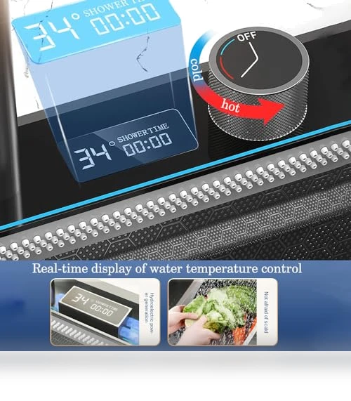 Smart Waterfall Kitchen Sink — Single Basin Sinks, FVVJVV