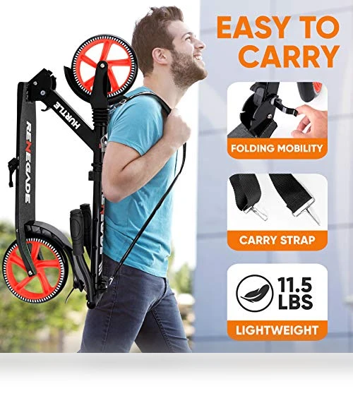 Teenager Kick Scooter — Push Scooters, Hurtle