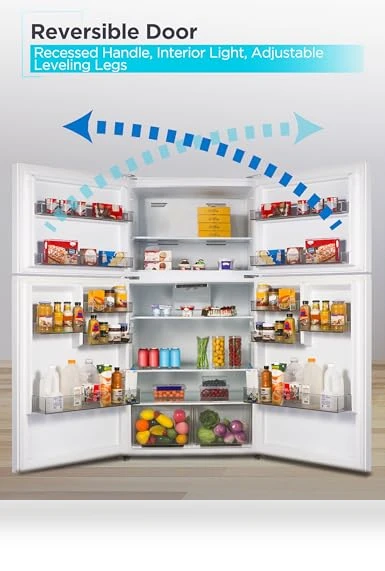 Top Mount Refrigerator with Freezer — Mini Fridges, BLACK+DECKER