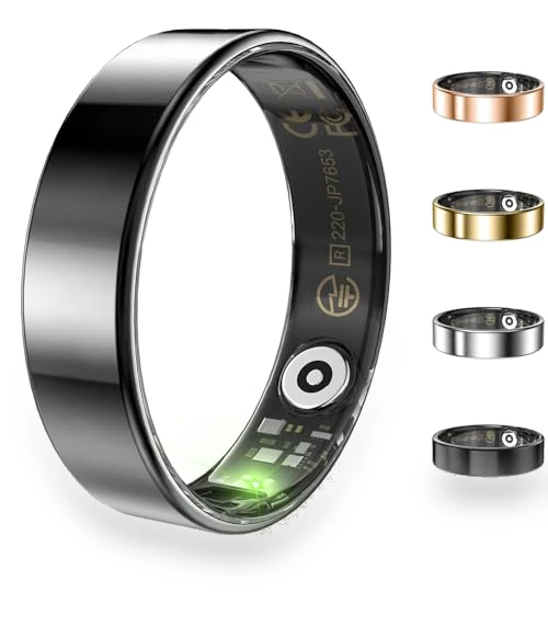 Ultra-thin Sleep & Fitness Tracker Smart Ring — Wearable Accessories, Piano Potato